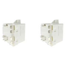 2X Relé Compatible con Leer Relé de Potencial de 35 A para Sistemas de Refrigeración y Climatización (HVAC) - Compatible con Congeladores y