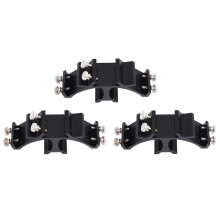 3X for StarPal Finderscope Bracket Dual Finder Scope Mounting Bracket for Astronomical Telescope Finderscope Bracket