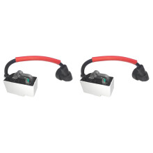 2X 195143202 Ignition Coil Module for Dolmar PS350 PS351 PS420C PS421 DCS3500 DCS3501 DCS4300 DCS4301