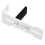 2X GPU Support Frame Adjustable GPU Brace Prevent Sagging Video Card Support Bracket for Chassis 12cm Fan Position White 2