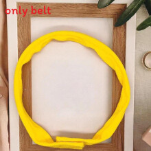 (Yellow) Absorbent Terry Soft Cloth Teething Chew Necklaces Absorbent Alternative Chewing Gear For And Girls Boys