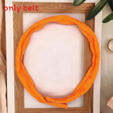 (Orange) Absorbent Terry Soft Cloth Teething Chew Necklaces Absorbent Alternative Chewing Gear For And Girls Boys