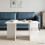 VidaXL vidaXL Coffee Table White 87 x 50 x 45 cm Engineered Wood 4