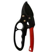 (Red)High Carbon Steel Pruning Shears Cutter Gardening Plant Scissor Branch Pruner Tools Trimmer