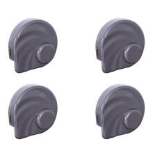 4X USB Vacuum Cleaner Laser Lights Hidden Pet Hair Cats Dog Fur Dust Display LED Lamp Universal Grey