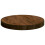 VidaXL vidaXL Table Top Dark Brown Ø 40 x 4 cm Solid Oak Wood 5
