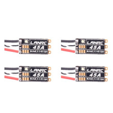 4X BLHeli S 2-6S Lipo 45A Brushless ESC Built-in Programmable RGB LED D-Shot 150/300/600 ONESHOT125