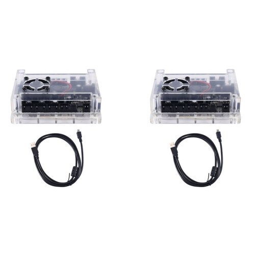 2X 3-Axis Control Board GRBL 1.1 USB Port Integrated Driver with Offline Controller for 3018 Laser Engraver