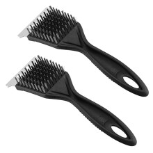 2X Spazzola per Barbecue Setole nel Filo D'Acciaio Spazzole per La Pulizia del Barbecue Utensili da Cucina Durevoli Accessori per Kit di Gas per