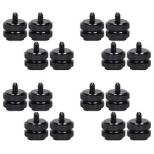 Camera Hot Shoe Mount to 1/4inch-20 Tripod Screw Adapter,Flash Shoe Mount for DSLR Camera Rig (Pack of 16)