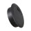 8 Pcs 50mm Diameter Desk Wire Cable Passacavi Passacavo Nero 7