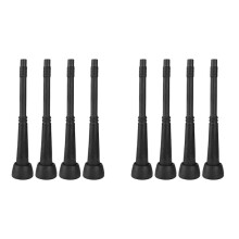 Milking Machine Liner, 8 Pieces of 12.5, 2.3 Inch Black Long Rubber Soft and Durable Rubber Inflatable Parts