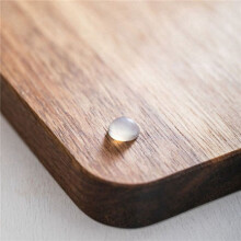 3X Plateau à Café, Assiette en Bois, Plateau de Petit-Déjeuner pour Servir des Aliments, Hôtellerie, Café, Service à Thé, Décoration de Table,