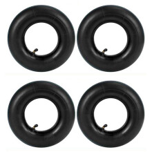 4 PC 4.10/3.50-4 Inch Inner Tube Tire for Hand Truck Dolly Hand Cart Garden Cart Lawn Mower 4.10-4 Replacement Tube