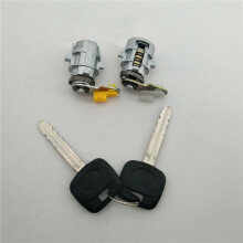 3X Ignition Lock Core Ignition Steering Lock + Door Lock with 6 Keys Set for Hilux 1997-2005
