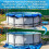 Adjustable Solar Pool Cover Strap Windproof Storage Holder for Framed Above Ground Swimming Pool Solar Blanket Accessory 4