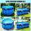 Adjustable Solar Pool Cover Strap Windproof Storage Holder for Framed Above Ground Swimming Pool Solar Blanket Accessory 8