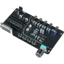 7-12V TDA7440 Cyfrowy Kontroler Audio 4-Kanałowy z Wejściem Stereo i Wyświetlaczem ST7735 do Systemu Audio HiFi w Samochodzie i Domu DIY