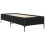 VidaXL vidaXL Bed Frame Black Oak 80 x 200 cm Engineered Wood 3