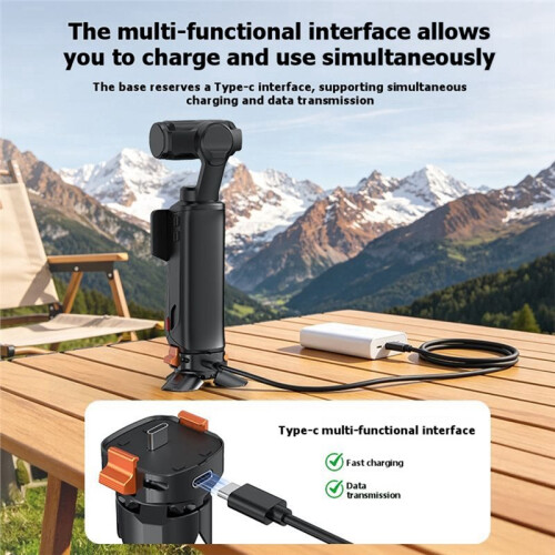 For   Ultra Camera Desktop Stand Magnetic Bracket Charging Bracket Adjustable Mount Holder 1