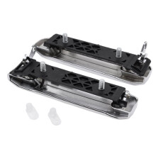Poignée de Porte Extérieure Chromée 1 Paire 8060601A00 8060701A00 pour D21 Pathfinder Pickup 1986-1997 Poignée Extérieure de Porte