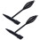 2 PCS Spring Handle Welding Chipping Hammer for Efficient Rust Removal and Slag Tapping 1