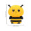Bee Night Light, Rechargeable Bedside Lamp, Touch Control Dimming, Timer Function for Home Decor Gift 5