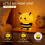 Bee Night Light, Rechargeable Bedside Lamp, Touch Control Dimming, Timer Function for Home Decor Gift 2