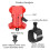 Portable Self-Locking Power Tool Holster: Quick Release Belt Clip with Double Lock System 4