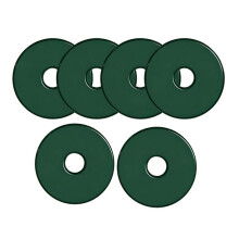 6 Pcs Round Dehydrator Sheets Non Stick Dehydrator Mats with Edges Reusable Roll Tray Liner for Fruit Meat Beef Kitchen