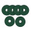 6 Pcs Round Dehydrator Sheets Non Stick Dehydrator Mats with Edges Reusable Roll Tray Liner for Fruit Meat Beef Kitchen 1
