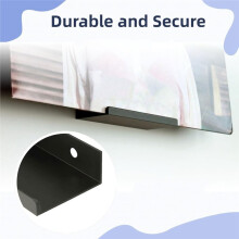 9PCS Vinyl Wandmontage, Metalen Vinyl Plank Minimalistische Platen Display Houder Wand Huisdecor voor Muziekliefhebbers Verzamelaars
