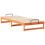 VidaXL vidaXL Bed Frame Brown 100 x 220 cm Solid Pine Wood 5