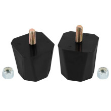 9.9136G Universell Stötdämpare Set 2" Hög Upphängningar för Överlastfjäder & Axlar