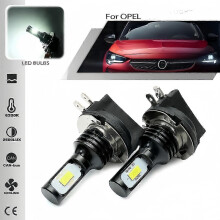 Be suitable for 2PCS H11B H9B H8B Led headlight Bulbs For 2011 2012 2013 2014 Opel Corsa D Car Headlights Low Beam 6500K Whit-YXY