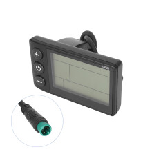 S866 LCD displej pre elektrický bicykel, displej pre elektrický skúter, ovládací panel s vodotesným displejom a YXY