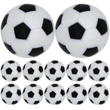 Conjunto de 12 bolas de reposição para futebol de mesa, bolas de futebol de mesa, mini acessório para futebol de mesa - YXY