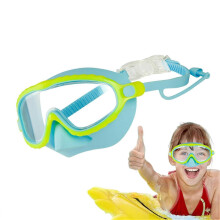 Schwimmbrille mit Nasenschutz, beschlagfreie Schwimmbrille, auslaufsicher, wasserdicht, Schnorchelbrille, Ausrüstung für Kind
