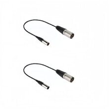 2 PCS Mini Xlr 3pin Male To Compatible With Canon Audio Cable For Transfering Camera Microphone Interface-YXY
