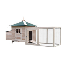 Small Chicken Coop with Nesting Box & Outdoor Run