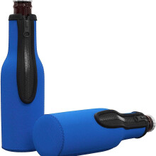 Lot de 12 manchons isothermes pour bouteilles de bière, fermeture éclair, néoprène extra épais, pour garder votre boisson au