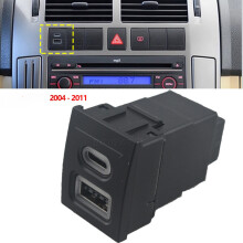 PD+QC3.0 autolaturi, yhteensopiva Volkswagen Polon (2004-2009-YXY) kanssa