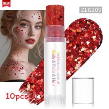 (Color 29)Sparkling Makeup Gel For Face And Body With Light Effects For Dance And Party Use