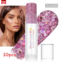 (Color 38)Sparkling Makeup Gel For Face And Body With Light Effects For Dance And Party Use