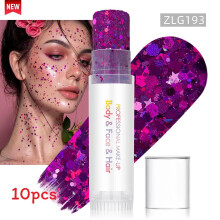 (Color 31)Sparkling Makeup Gel For Face And Body With Light Effects For Dance And Party Use