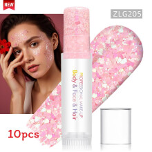 (Color 25)Sparkling Makeup Gel For Face And Body With Light Effects For Dance And Party Use
