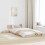 VidaXL vidaXL Bed Frame Brown 100 x 200 cm Wood 1