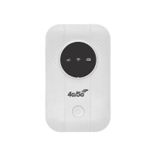 Router WiFi portátil 4G LTE - Punto de acceso móvil de bolsillo con LED de color, tarjeta SIM Plug & Play, uso compartido ina