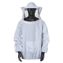 Combinaison d'apiculture respirante, veste de protection anti-abeilles avec capuche à voile, outils d'apiculture, protection