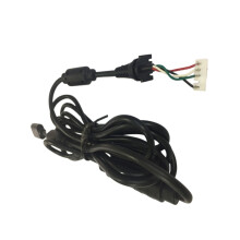 Paquete de 2 cables de control con cable de 4 pines - Cables de conexión de repuesto compatibles con controladores de Xbox 36